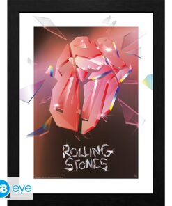 THE ROLLING STONES - Framed print "Hackney" (30x40)