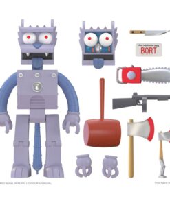 The Simpsons Ultimates Action Figura Robot Scratchy 18 Cm Super7