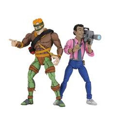 Tmnt Rat King & Vernon 2pk Action Figura Neca