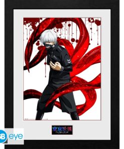 TOKYO GHOUL - Framed print "Ken" (30x40)