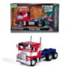 Transformers Diecast Model 1/24 Big Rig T7 Optimus Prime Jada Toys