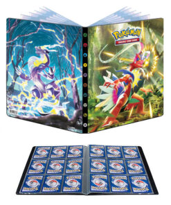 ULTRA PRO ALBUM 9 TASCHE POKEMON SCARLATTO E VIOLETTO 01 - CARTE DA GIOCO/COLLEZIONE