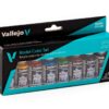 WARGAMES BASICS COLOR SET (8) 70260 Colori Vallejo