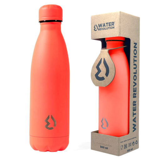 Water Revolution Fluor Coral Bottiglia D'acqua 500ml Water Revolution