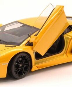 Welly WE0210 LAMBORGHINI AVENTADOR LP 700-4 2011 YELLOW 1:24 Modellino