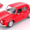 Welly WE24015R RENAULT 8 GORDINI 1963 RED 1:24 Modellino