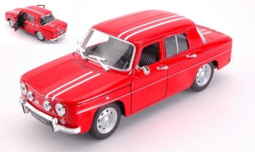 Welly WE24015R RENAULT 8 GORDINI 1963 RED 1:24 Modellino