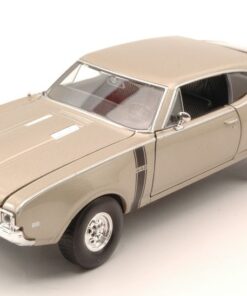 Welly WE24024GD OLDSMOBILE 442 1968 LIGHT GOLD 1:24 Modellino