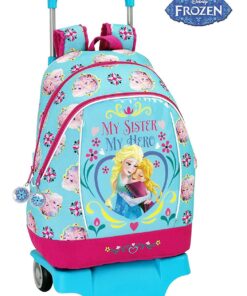 Zaino Trolley Scuola Frozen Zaino Con Wheels (big) 33x42x14 Cm Safta