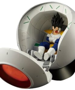 Dragon Ball Z Astronave e Vegeta Rise Mecha Sayan Space Pod Model Kit