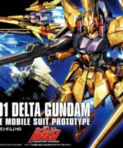 GUNDAM HIGH GRADE HGUC MODEL KIT DELTA 1/144 BANDAI