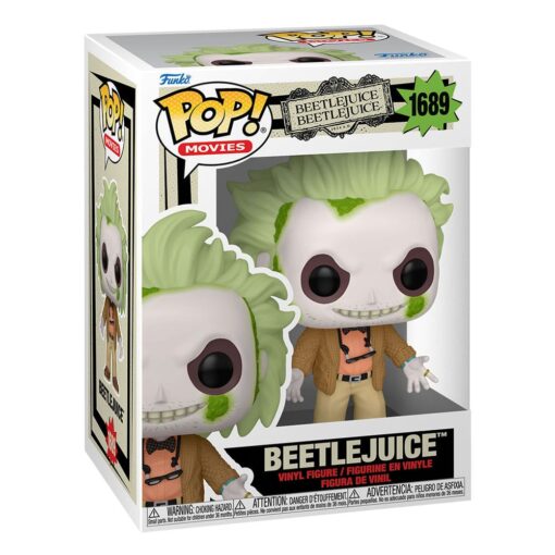 Beetlejuice 2 Pop! Movies Vinile Figura Beetlejuice 9 Cm Funko