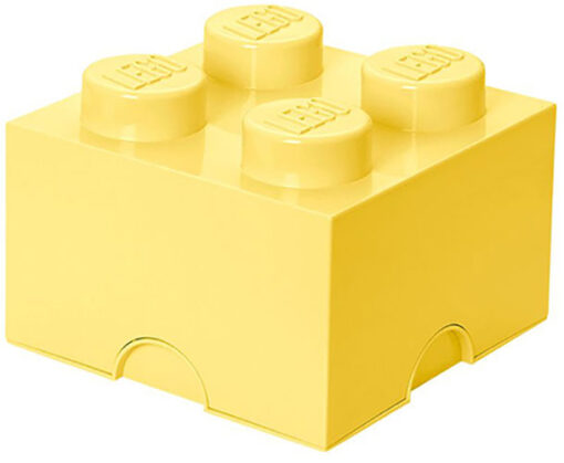 CONTENITORE LEGO BRICK 4 GIALLO LEGO - GADGET