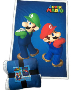 COPERTA SHERPA SUPER MARIO & LUIGI NINTENDO SUPER MARIO - ACCESSORI