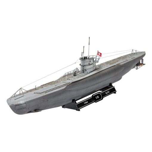 Das Boot Model Kit Regalo Set 1/144 U-boot U96 Typ Vii C 40° Anniversary 46 Cm Revell