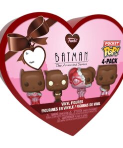 Dc Valentines Pocket Pop! Vinile Figura 4-pack Choc 4 Cm Funko