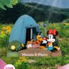 Disney D-Stage Campsite Series PVC Diorama Mini & Pluto 10 Cm Beast Kingdom Toys