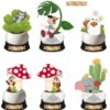 Disney Mini Diorama Stage Statuas Love Plants Series 12 Cm Beast Kingdom Toys