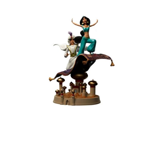 Disney Scale Statua 1/10 Aladdin E Yasmine 30 Cm Iron Studios