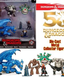 Dungeons & Dragons Nano Diecast Mini Figures 7-Pack Jada Toys Scatola Rovinata