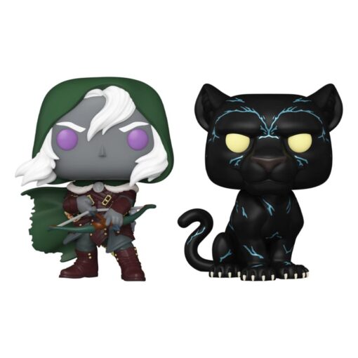 Dungeons & Dragons Pop! Movies Vinile Figures Drizzt & Guenhwyvar 2-pack 9 Cm Funko