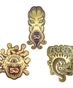 Dungeons & Dragons Spilla Badge Set 50th Anniversary Fanattik