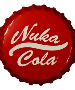 Fallout Tin Sign Nuka-cola Tappo Di Bottiglia Fanattik