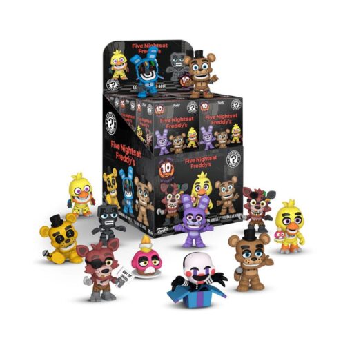 Five Night's At Freddy Mini Figures FNAF (10y Anniversary) 5 Cm  Funko