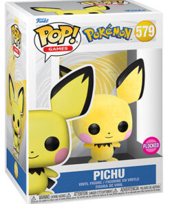 FUNKO POP POKEMON PICHU FLOCKED 579 POKEMON - FUNKO