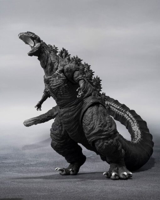 Godzilla S.h. Monsterarts Action Figura Godzilla (2016) The Fourth Orthochromatic Version 18 Cm Bandai Tamashii Nations