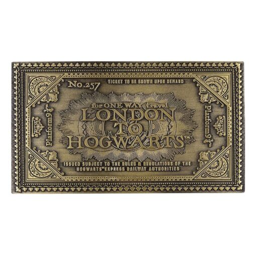 Harry Potter Replica Hogwarts Train Ticket Edizione Limitata Fanattik