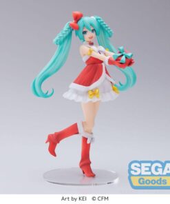 Hatsune Miku Series Spm Pvc Statua Hatsune Miku Natale 2022 Ver. 21 Cm Sega