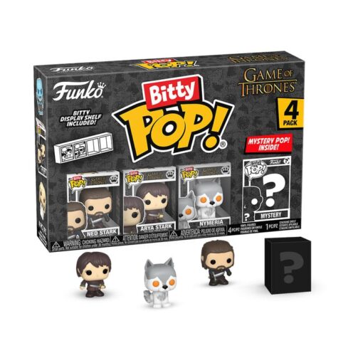 Il Trono Di Spade Bitty Pop! Vinile Figura 4-pack Ned Stark 2