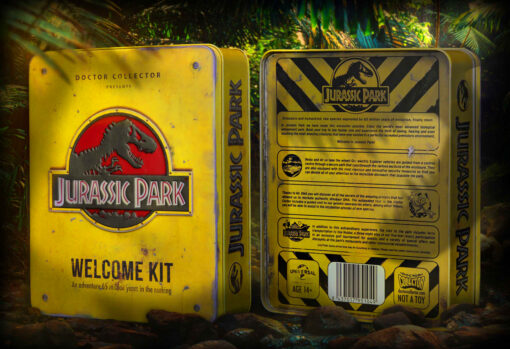 Jurassic Park Set Regalo Kit di Benvenuto Edizione Standard Doctor Collector