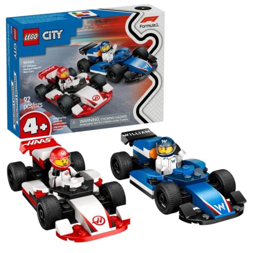 LEGO CITY 60464 - MONOPOSTO WILLIAMS RACING E HAAS F1