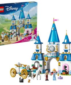 LEGO DISNEY PRINCESS 43275 - CASTELLO E CARROZZA DI CENERENTOLA