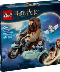 LEGO HARRY POTTER 76443 - GIRO SUL SIDECAR DI HAGRID E HARRY