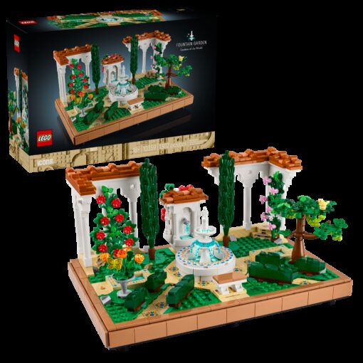 LEGO ICONS 10359 - IL GIARDINO DELLA FONTANA