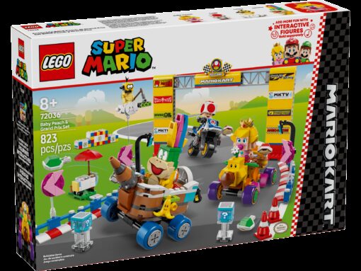 LEGO SUPER MARIO 72036 - MARIO KART: PACK BABY PEACH E GRAN PREMIO