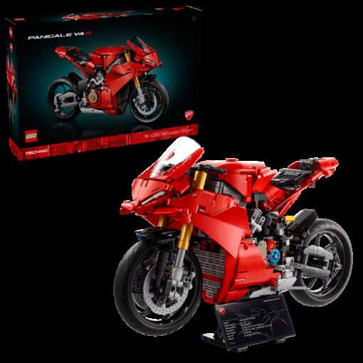 LEGO TECHNIC 42202 - MOTOCICLETTA DUCATI PANIGALE V4 S