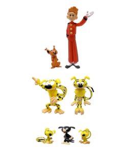 Marsupilami Mini Figura 7-pack Characters 4 - 10 Cm Plastoy