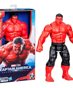 Marvel Avengers Captain America Brave New World Titan Hero Red Hulk Figura 30cm Hasbro