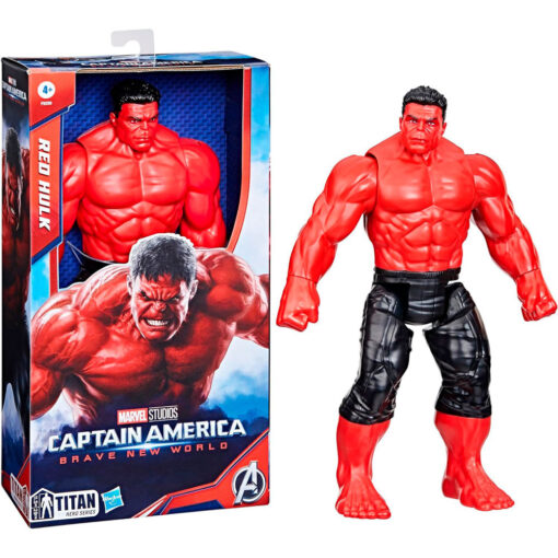 Marvel Avengers Captain America Brave New World Titan Hero Red Hulk Figura 30cm Hasbro