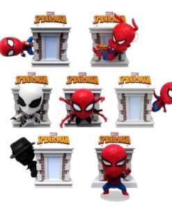 Marvel Hero Box Tower Series Mini Figures Spider-Man 8 Cm  YuMe Toys