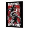 Marvel In Legno Wall Art Deadpool & Wolverine 03 Maximum Effort 35 X 50 Cm Semic