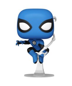 Marvel Pop! Fantastic Four Vinile Figura Spider-man Blue Suit Special Edition 10 Cm Funko