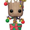 Marvel Pop! Figure Vinile Groot con Luci di Natale 9 Cm Funko