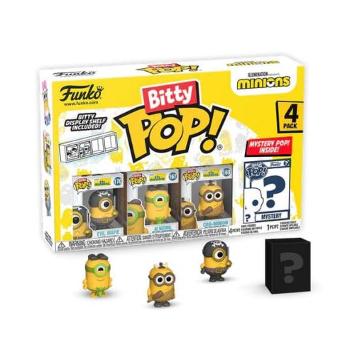 Minions Bitty Pop! Vinile Figura 4-pack Eye Matie 2