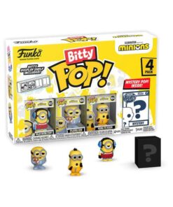 Minions Bitty Pop! Vinile Figura 4-pack Roller Skating Stuart 2