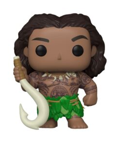 Moana 2 Pop! & Buddy Vinile Figura Maui Con Fish Hook 9 Cm Funko